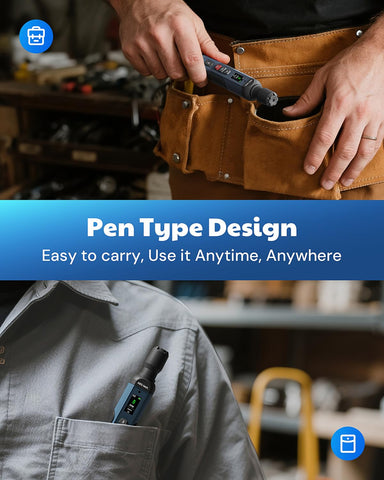 AEGTEST AGT-2459 Type-C charging cable included for convenient power