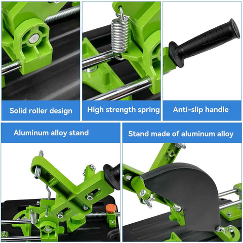 AeKeatDa aluminum alloy body delivers durable mounting for grinders