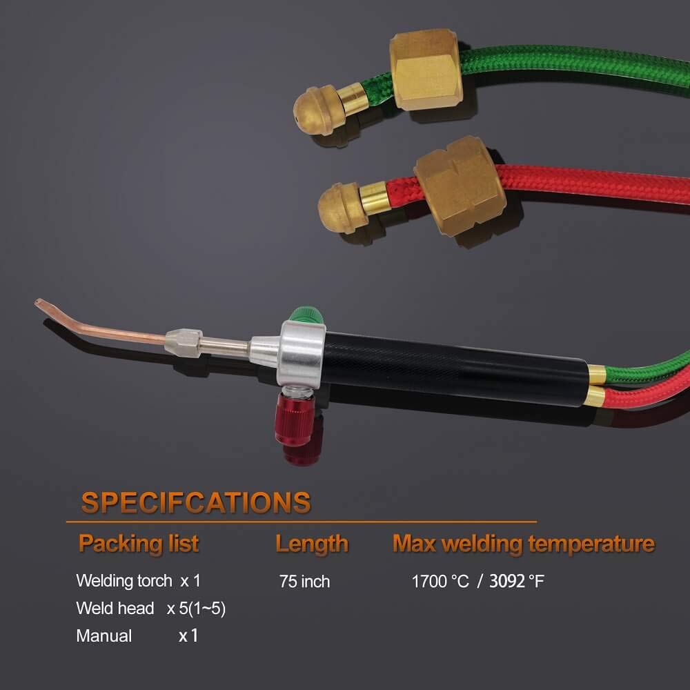 AeKeatDa five-tip set enables versatile flame shapes