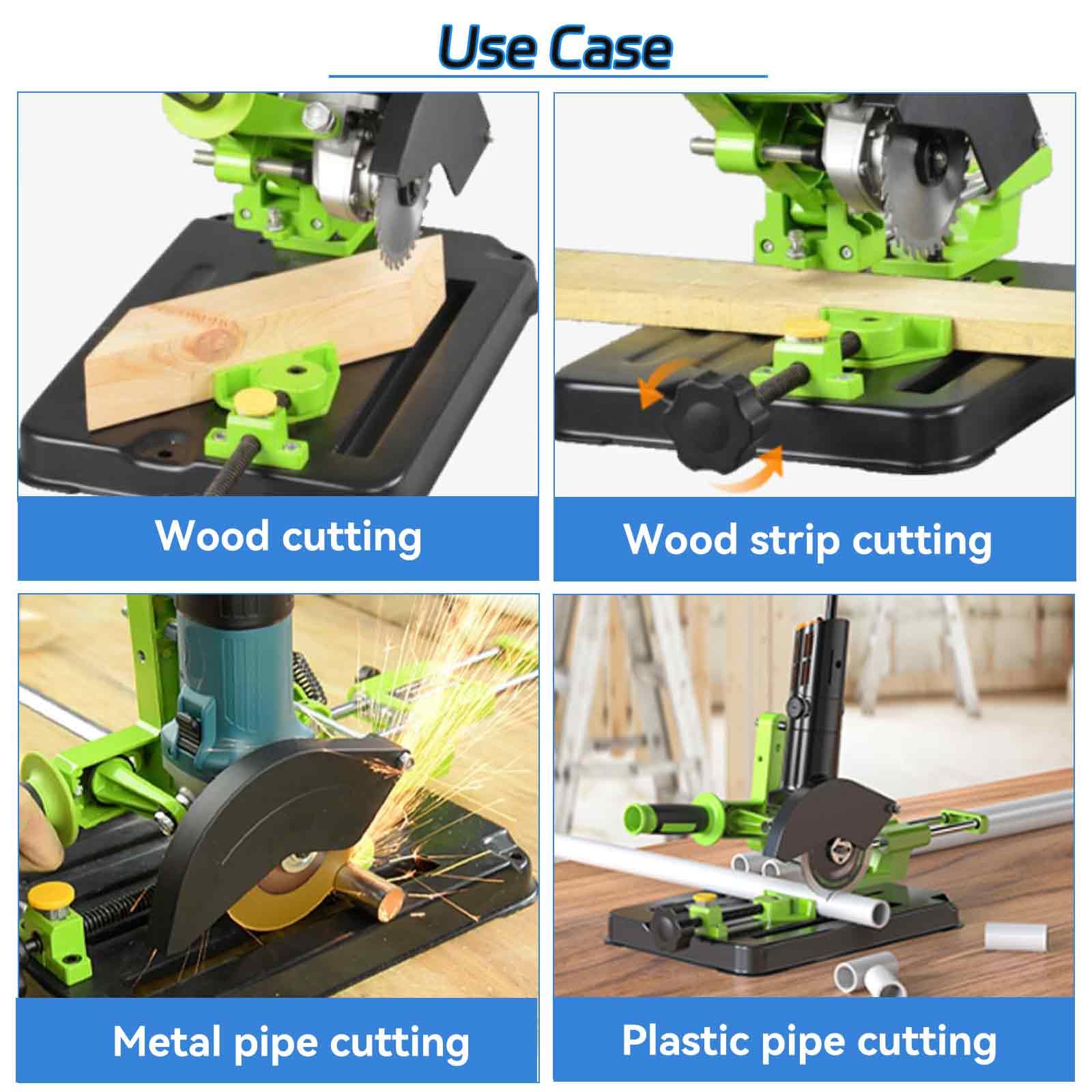 AeKeatDa wide compatibility supports 100, 115, and 125mm grinders