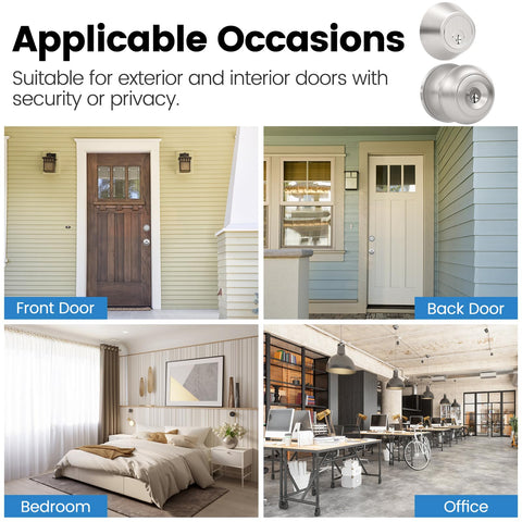Adjustable latch fits 2-3/8 and 2-3/4 inch doors