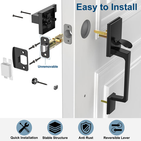 AEEKEL floating square column design provides stable performance during door operation.