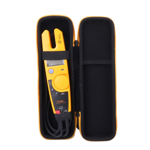 Aenllosi hard case for Fluke T6-600 interior pocket stores probes.