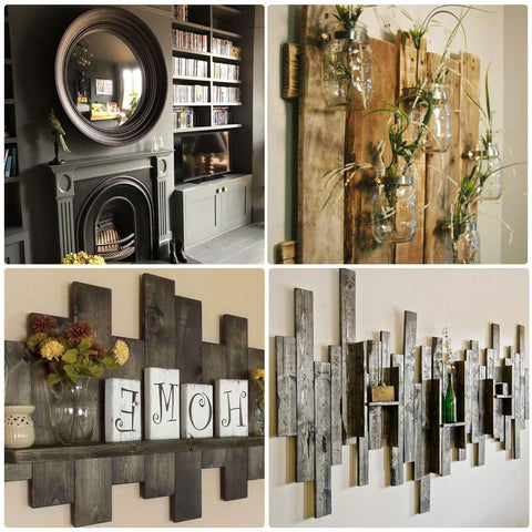 AENTGIU floating display creates a clean gallery style look