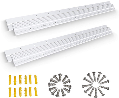 AENTGIU French cleat 30-inch pair provides secure, invisible wall mounting.