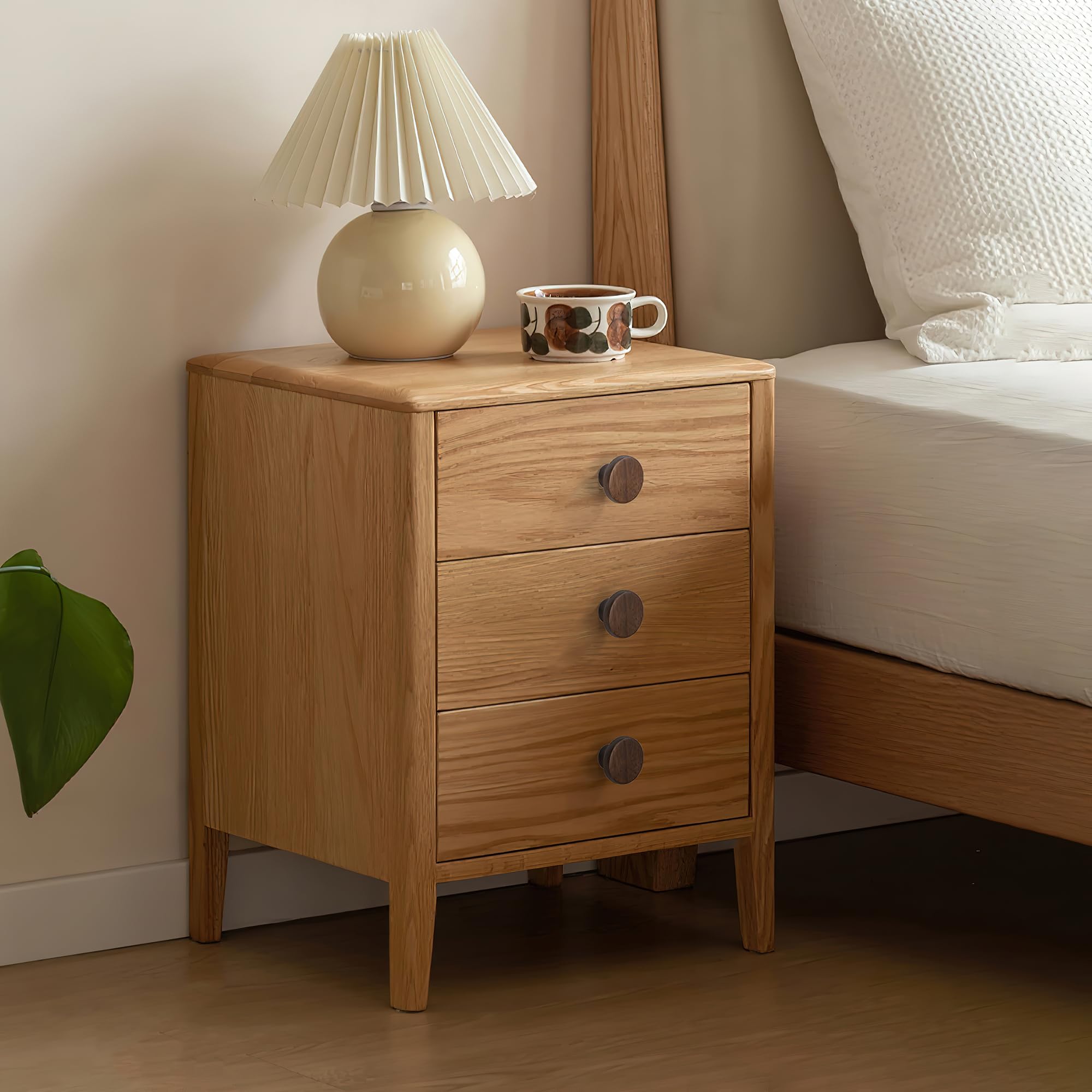 AENZOOY walnut wood hardware single hole for reliable mounting