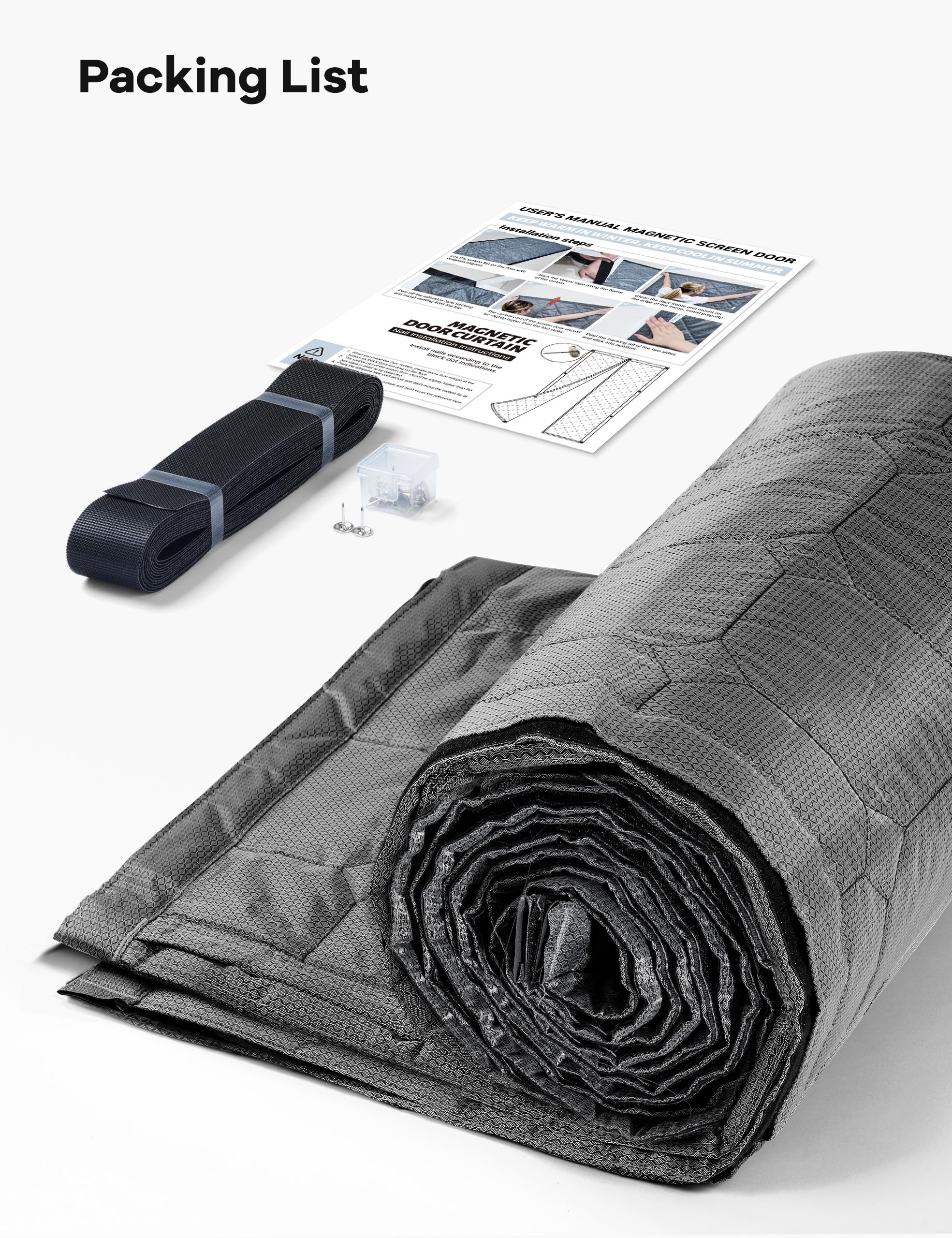 AEOCOO winter-ready insulation helps maintain room warmth near entryways.