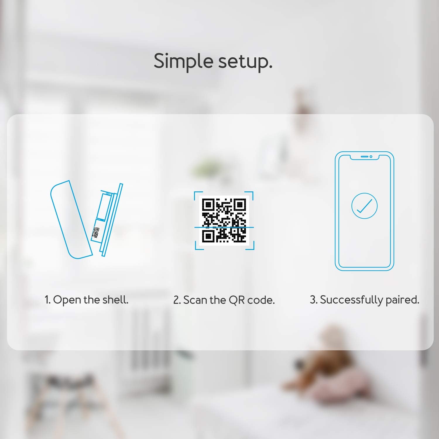 Aeotec Door Window Sensor 7 long battery life supports low-maintenance security.