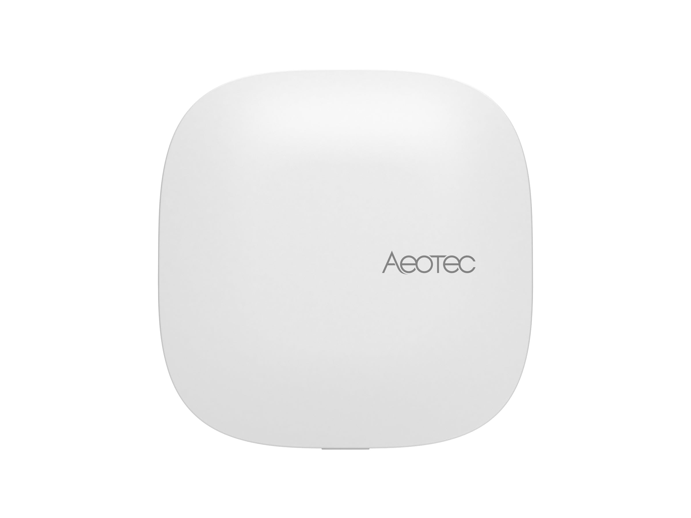 Aeotec Smart Home Hub 2 displaying Matter and Zigbee compatibility indicators.