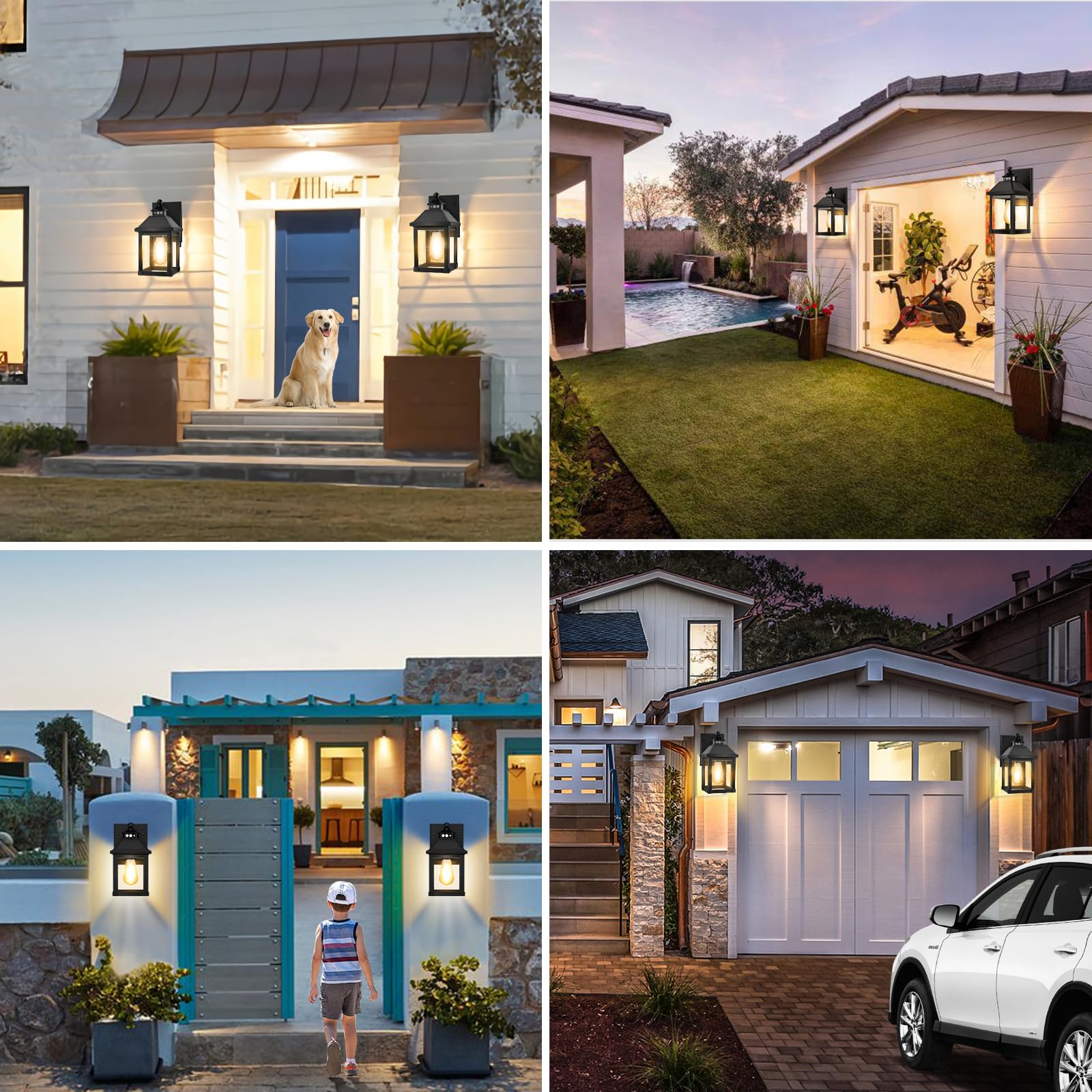 AEQ IP65 waterproof porch light ready for all-weather outdoor use