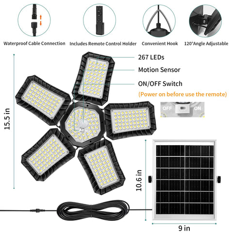 AEQ IP65 weatherproof build withstands rain and dust for outdoor use
