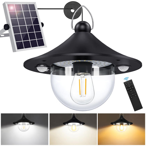 AEQ Solar Shed Light outdoor panel powers daytime visibility for the shed.