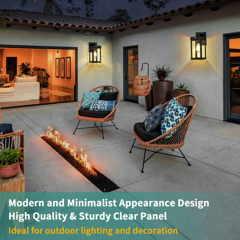 AEQ solar wall light runs on solar power from day to night for easy energy savings.