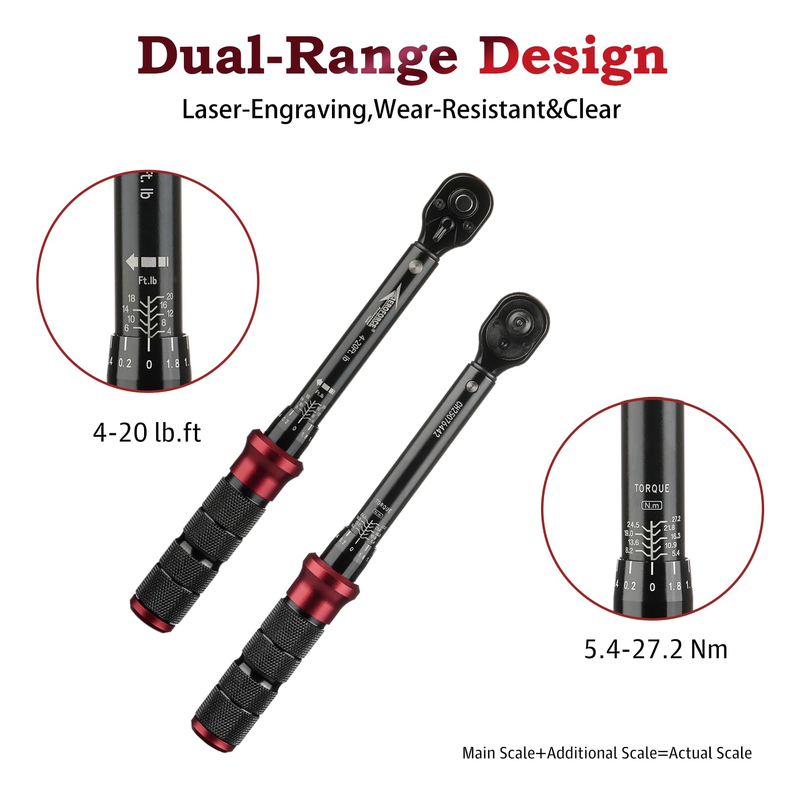 AEROFORCE preset torque setting for fast, repeatable bike maintenance.