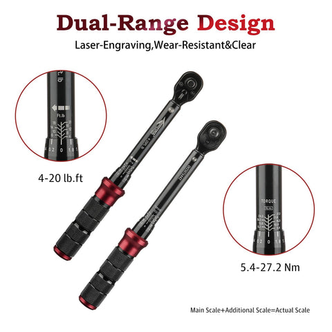 AEROFORCE preset torque setting for fast, repeatable bike maintenance.