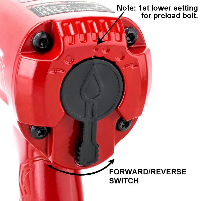 AEROPRO A398 max loosening torque 1380 ft-lbs for stubborn fasteners