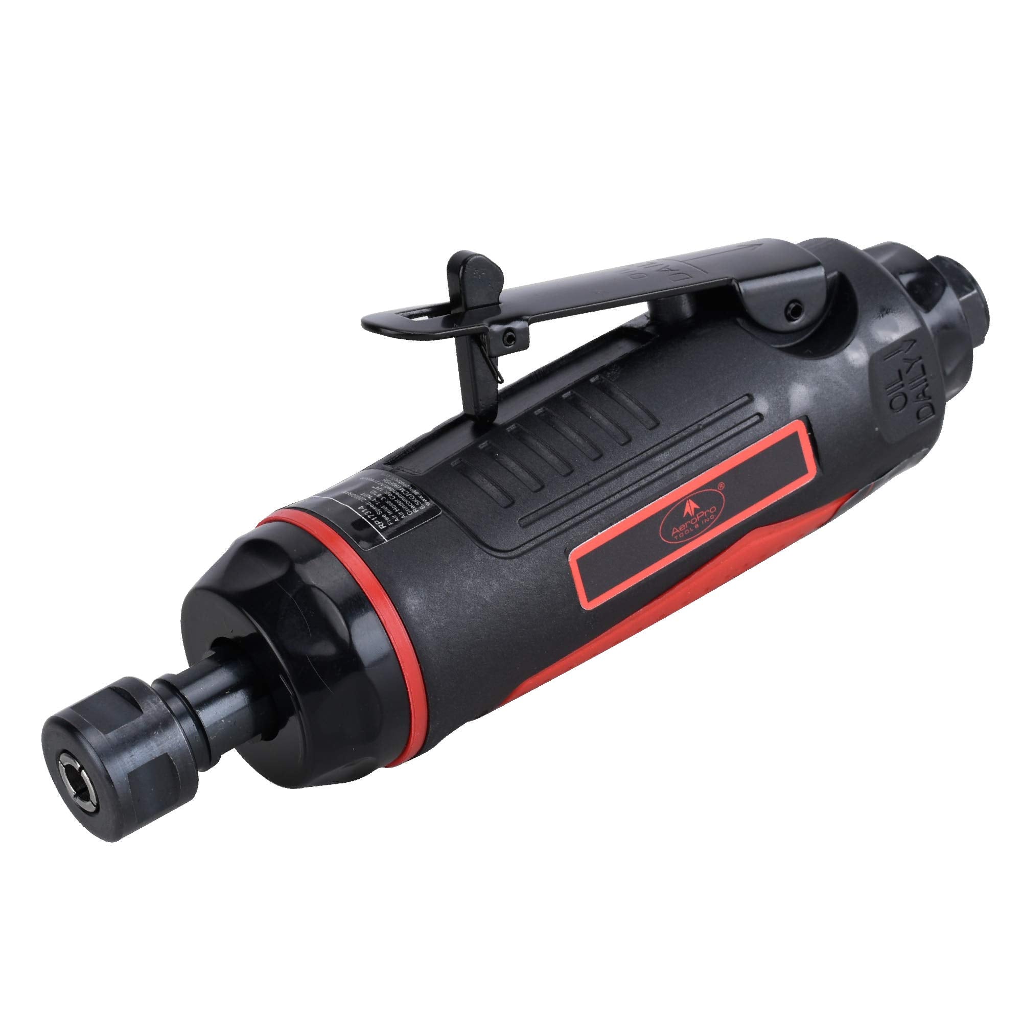 AEROPRO AP17314 die grinder with 1/4 collect enables precise material removal