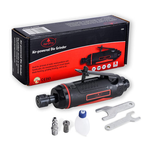AEROPRO AP17314 in-use on metal projects enables deburring and edge smoothing