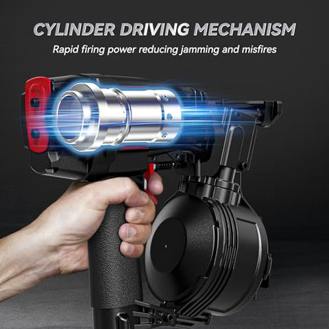 AeroPro CN45N ergonomic grip for comfortable, controlled handling.