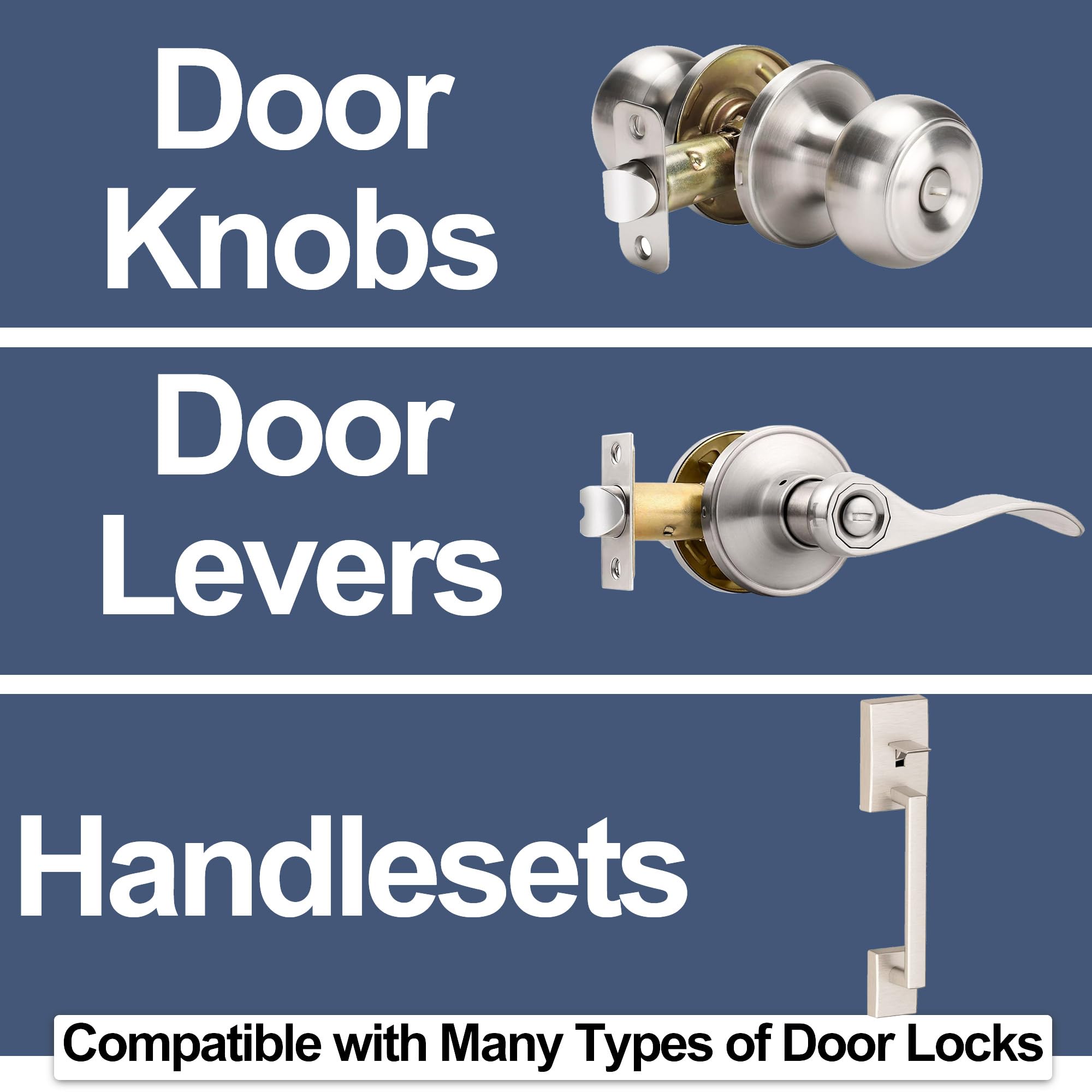 Aesytava adjustable backset door latch fits 2-3/8 to 2-3/4 inch backs.