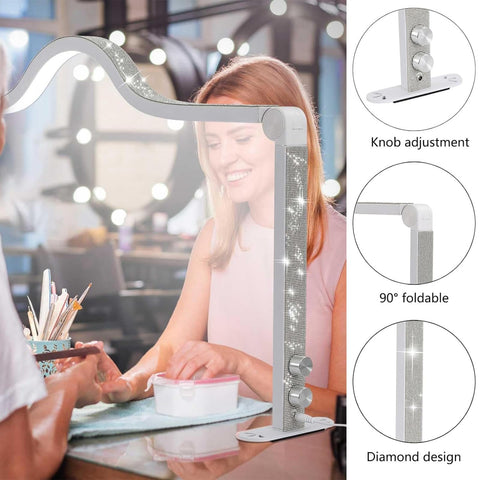Afatnao nail lamp offers 3000K-6000K color range for versatile lighting.