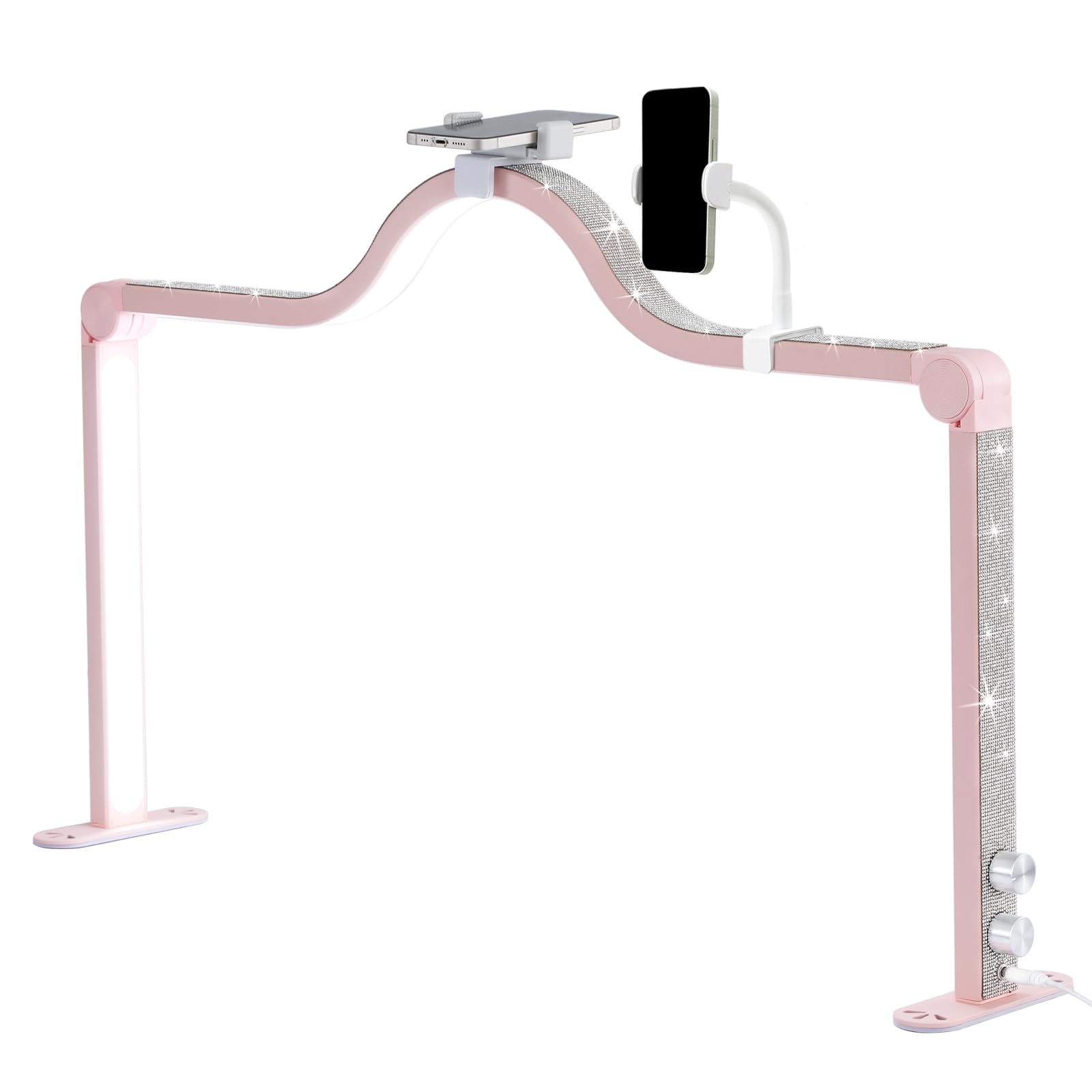 Afatnao portable nail studio light ideal for DIY or tutorials and on-site jobs.