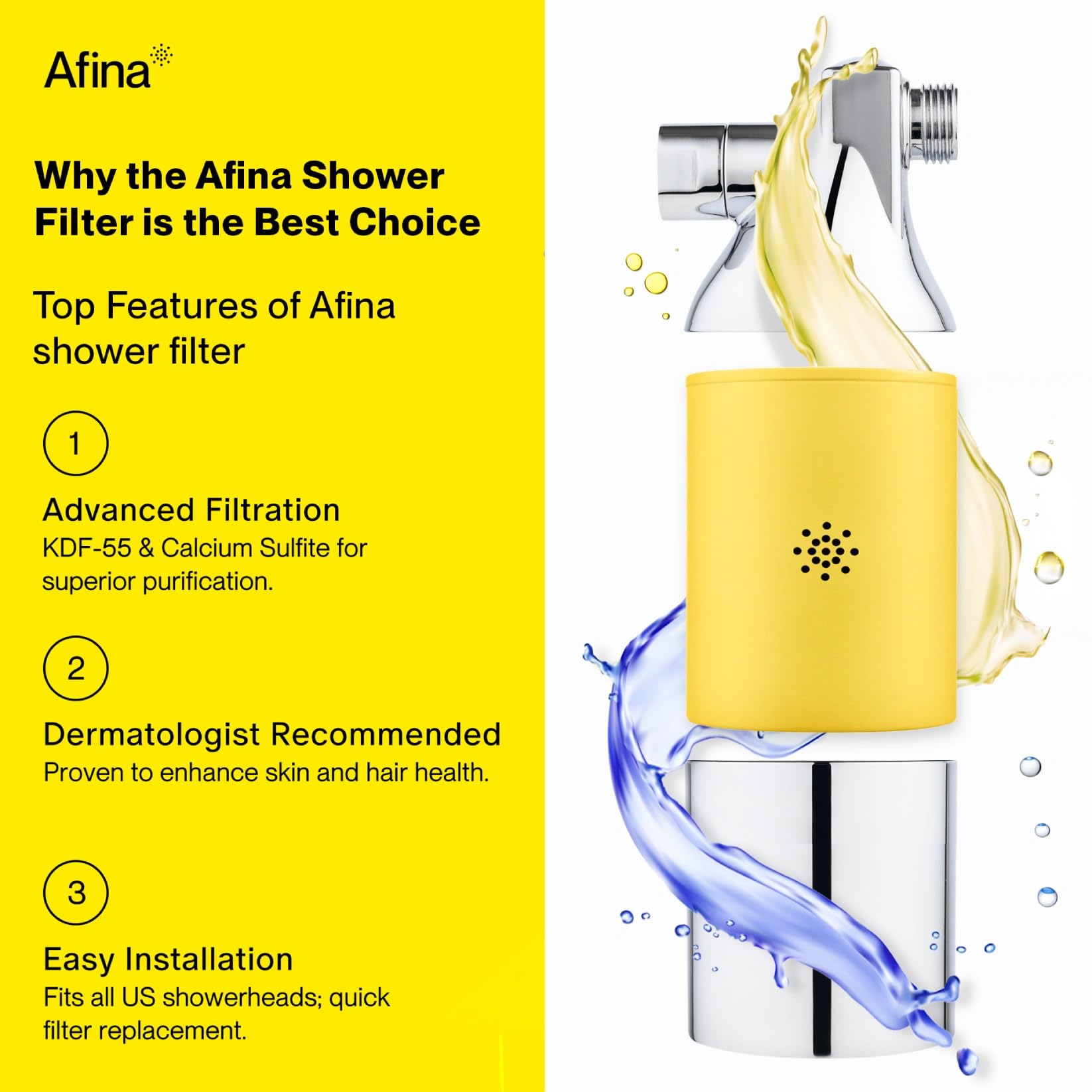 Afina heavy metals removal close-up shows safer mineral balance