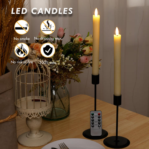 AFINETH safe smoke-free candles with no dripping wax for family-friendly decor