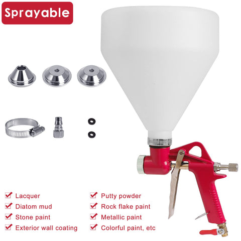 Aflybltol aluminum alloy body promises durability and reliable spray performance.