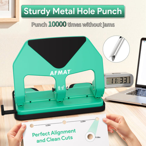 AFMAT HP20 on a desk with large chip tray and quiet operation.