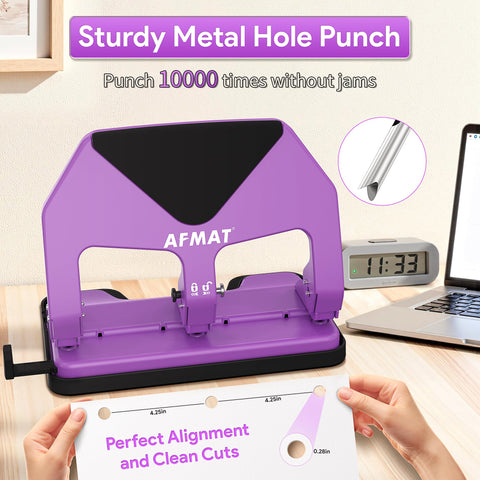 AFMAT HP20 large chip tray reduces jams and cleanup