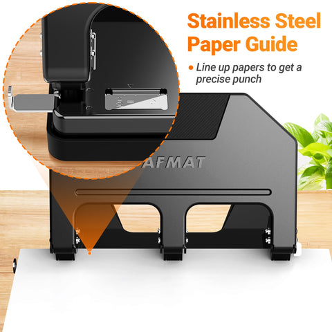AFMAT HPX3 large chip tray collects debris for easy cleanup