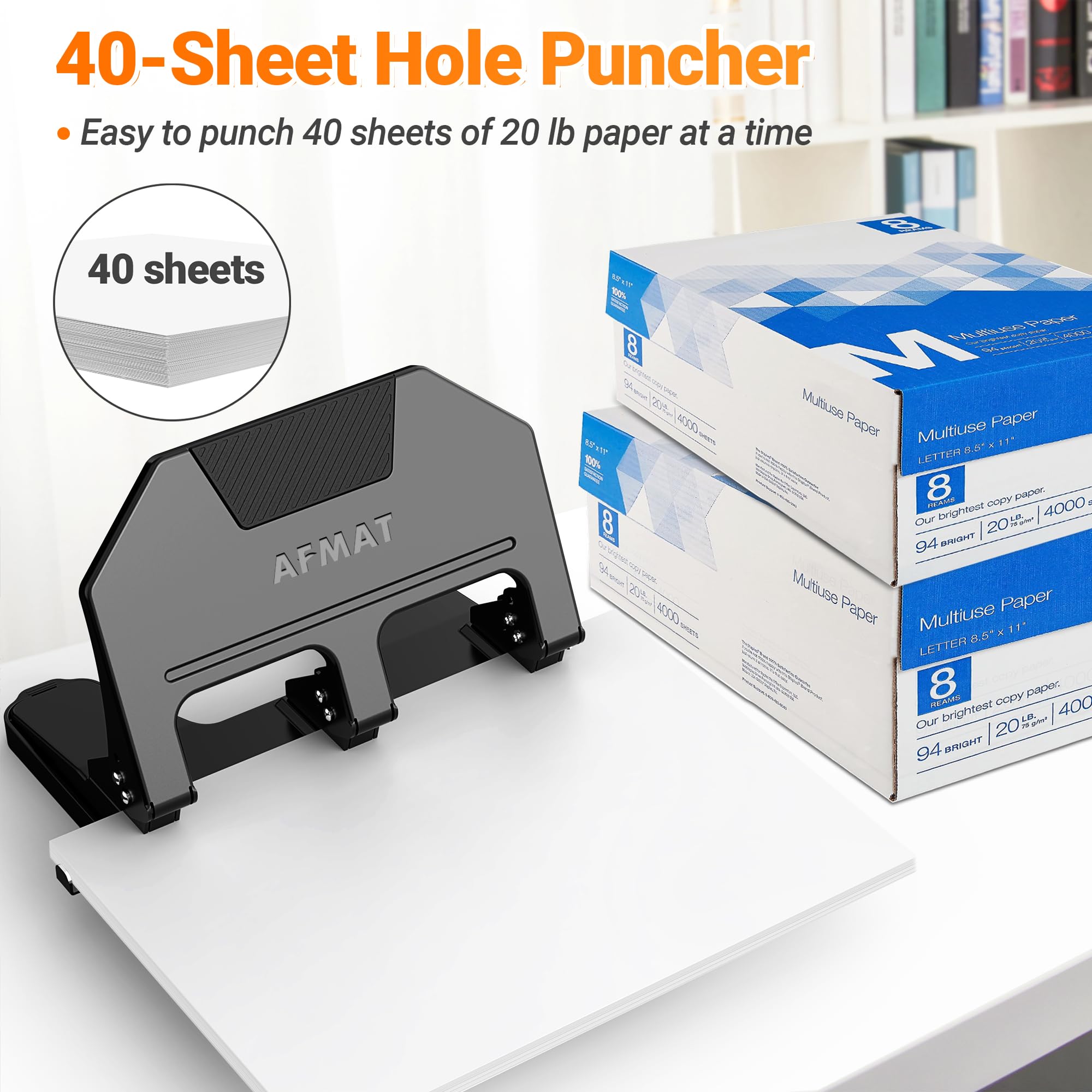 AFMAT HPX3 lever-action reduces effort for long punching sessions