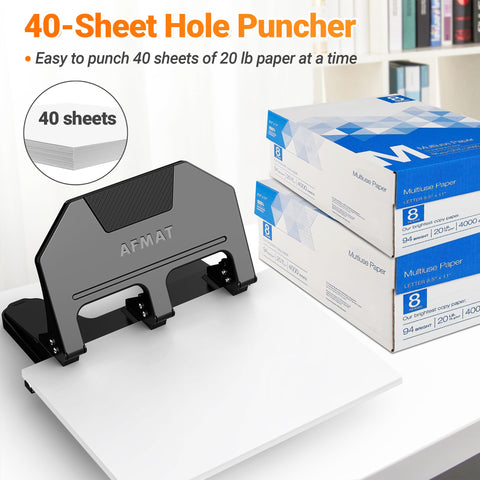 AFMAT HPX3 lever-action reduces effort for long punching sessions