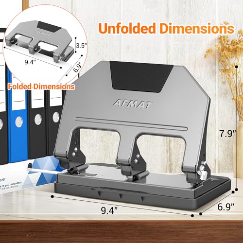 AFMAT HPX3 in-office use shows reliable, high-volume punching capability.