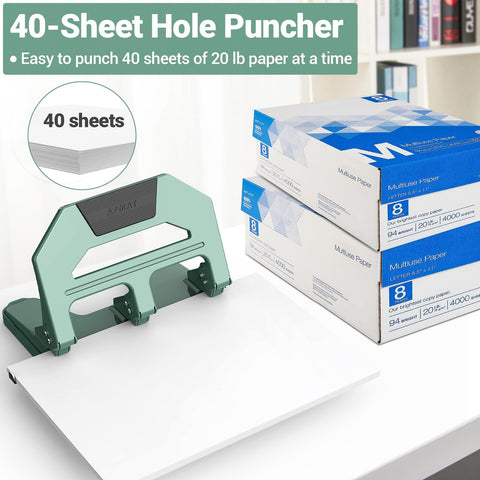 AFMAT metal construction for long-lasting heavy-duty punching