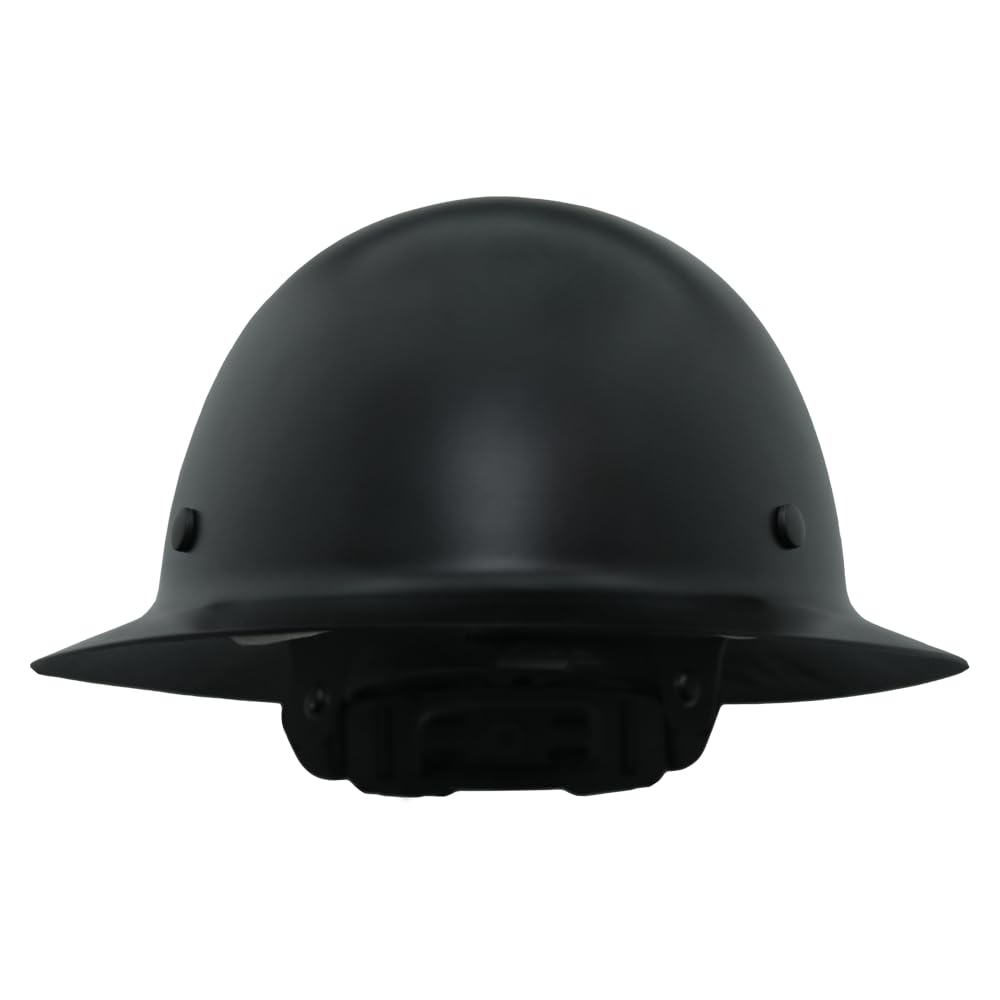 AFP Fiber Full Brim Hard Hat with 6-point suspension for glove-friendly adjustments.