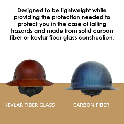 AFP Fiber Full Brim Hard Hat demonstrates dielectric protection up to 2,200 volts.