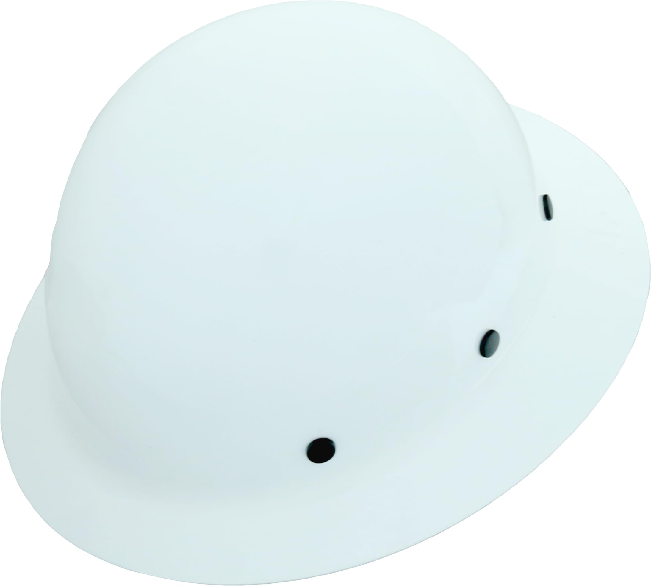 AFP Fiber Full Brim Hard Hat on head showing secure protection at work