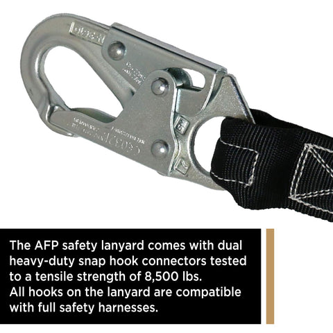 AFP abrasion-resistant webbing shows durable construction