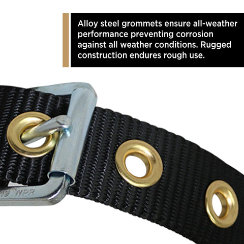 AFP Tongue Buckle Body Belt interior stitching detail for durability