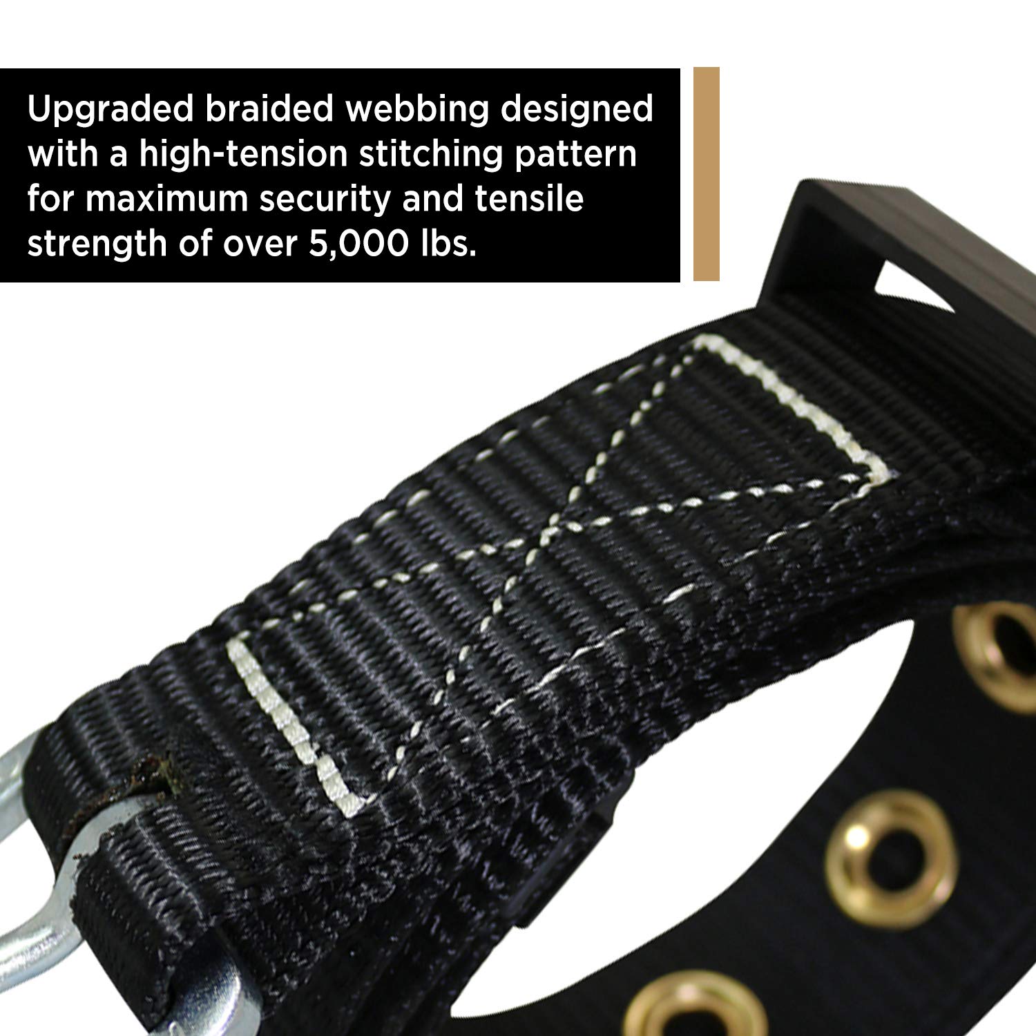 AFP Tongue Buckle Body Belt with tool pouches attached for onsite use
