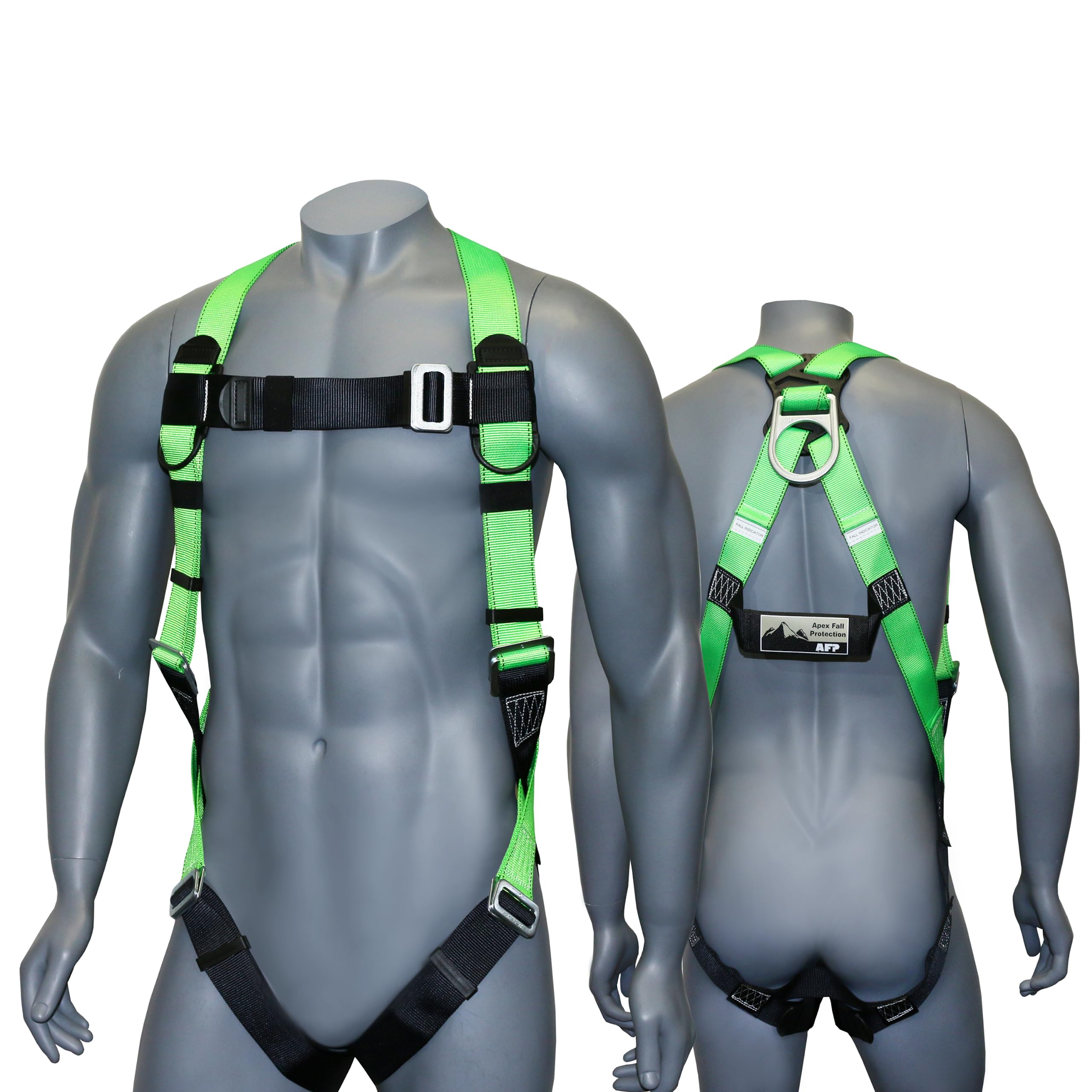 AFP Universal full-body harness with dorsal D-Ring enhances site safety and visibility.