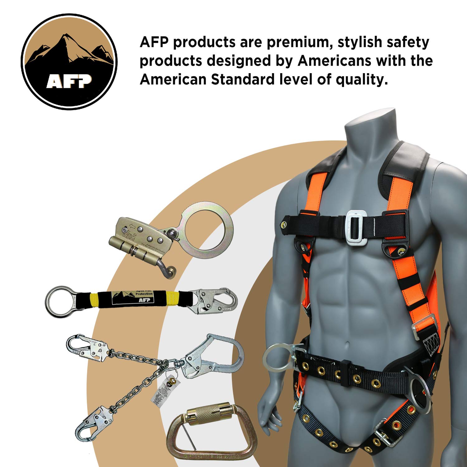 AFP water-wicking fabric keeps wearer comfortable in warm conditions.