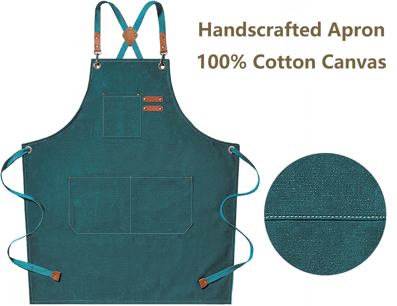 AFUN Chef Apron in use in the kitchen while cooking.