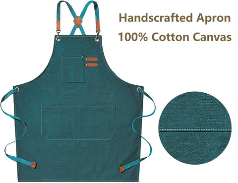 AFUN Chef Apron in use in the kitchen while cooking.