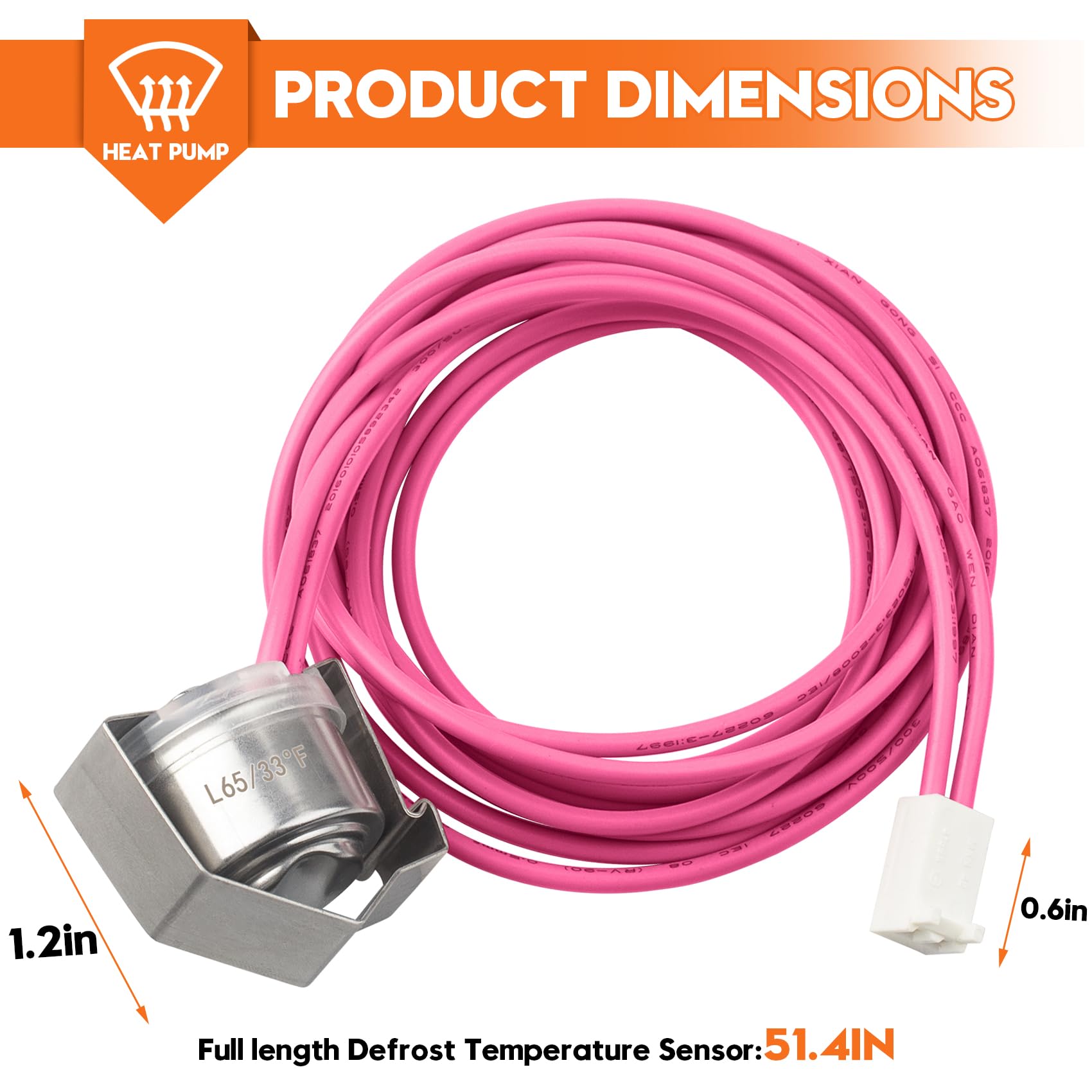 AFYOCRL HH18HA279 defrost sensor compatibility works with Carrier and Nordyne.