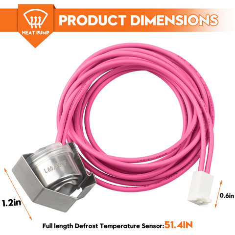 AFYOCRL HH18HA279 defrost sensor compatibility works with Carrier and Nordyne.