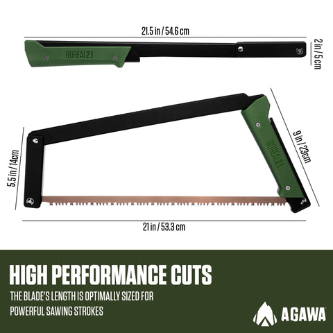 Agawa Boreal21 ultralight design supports easy backpacking and carry