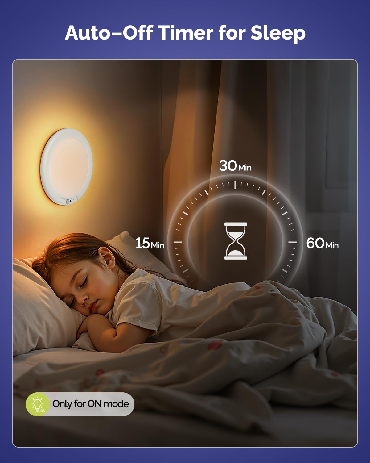 Aggforbl 2-pack battery-powered lights for multiple rooms.